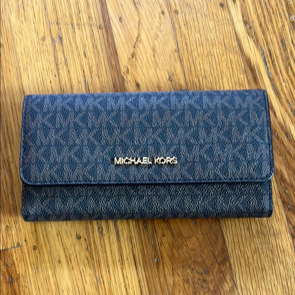 Michael Kors brown logo Wallet